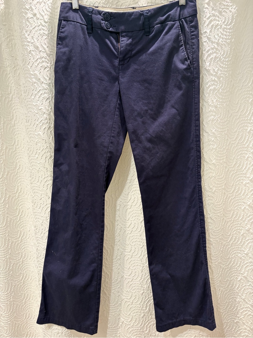 American Eagle Navy Straight Leg Women's Trousers